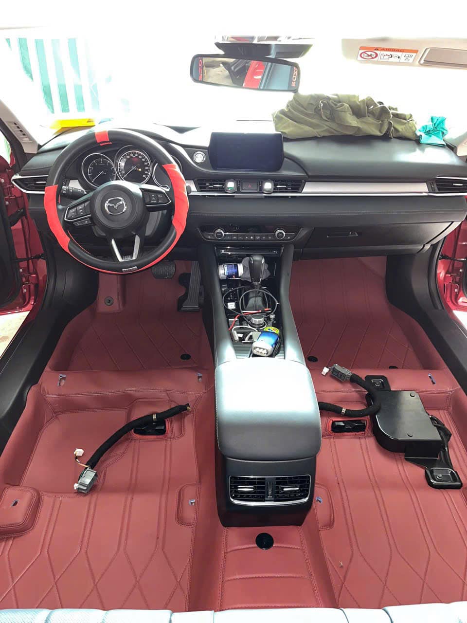 Sàn da Nappa xe Mazda 3